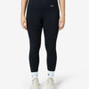 Essentials Panelled Ribbed Leggings - Black