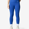 Essentials Panelled Ribbed Leggings - Blue