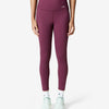 Essentials Panelled Ribbed Leggings - Maroon
