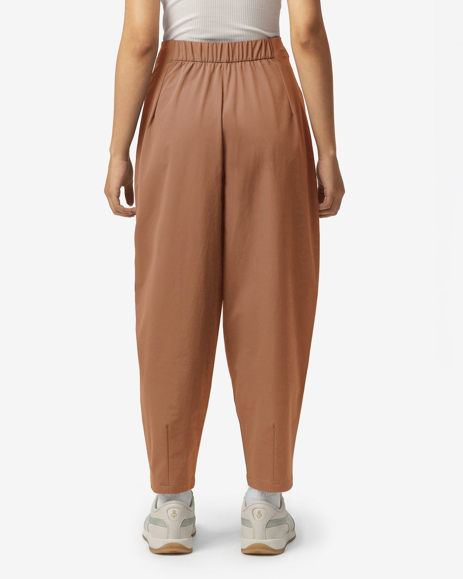 Pin High Balloon Pants - Beige
